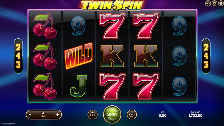 Twin Spin at Cybet Casino